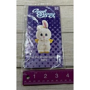 VTG NWT Mattel Angel Bunny Comb for Discriminating Baby New in Pkg TubH4